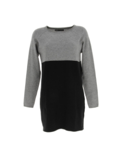 Robe pull onllillo gris femme - Only