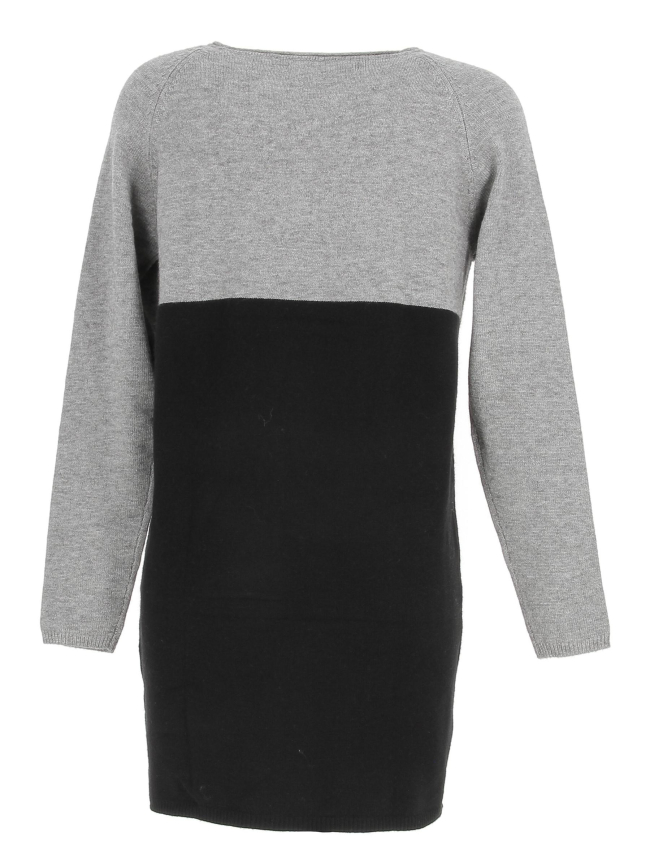 Robe pull onllillo gris femme - Only