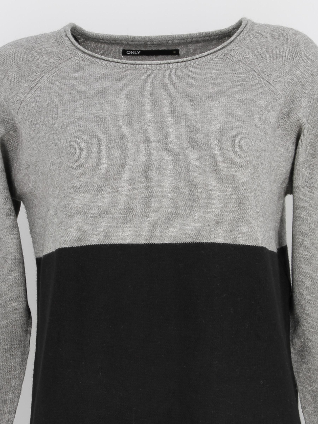 Robe pull onllillo gris femme - Only
