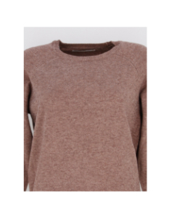Pull col rond lesly king rose femme - Only