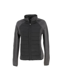 Veste bi-matière padded noir femme - Only