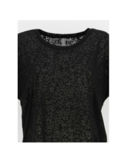 T-shirt top loose noir femme - Only