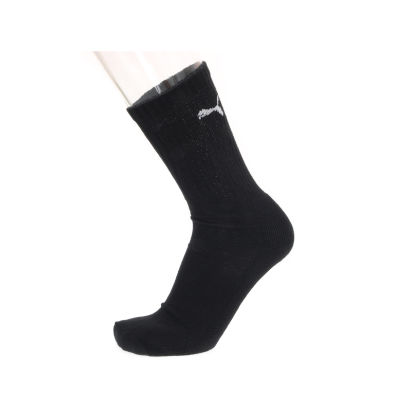 Pack 3 paires chaussettes sport logo noir - Puma