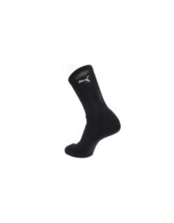 Pack 3 paires chaussettes sport logo noir - Puma