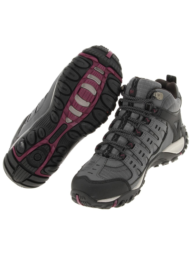 Chaussures de randonnée mid accentor gtx gris femme - Merrell