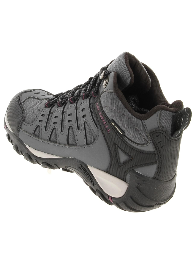 Chaussures de randonnée mid accentor gtx gris femme - Merrell