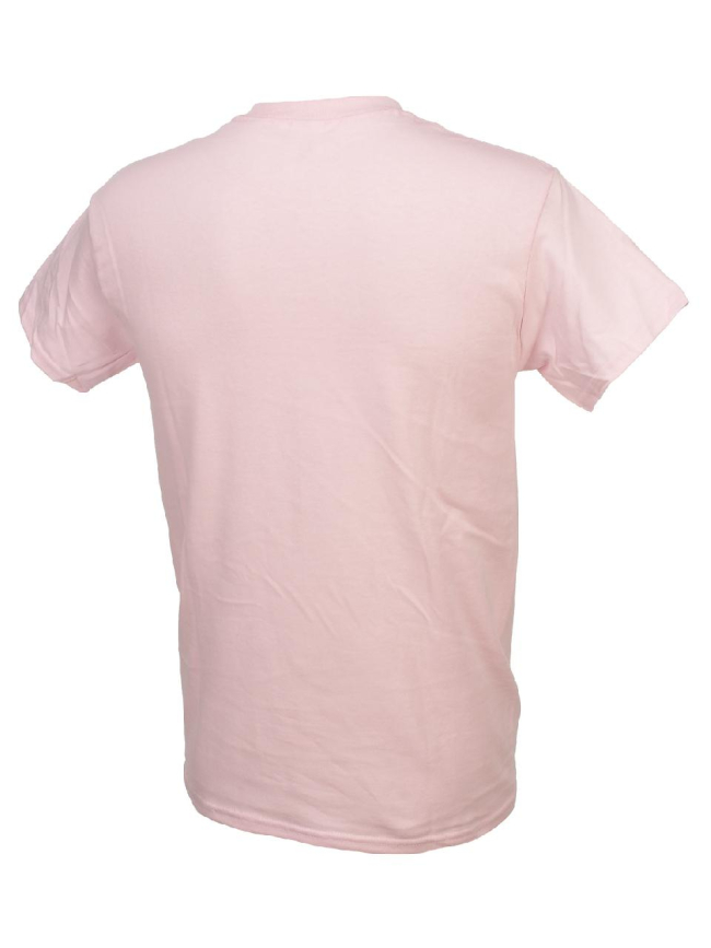 T-shirt basic uni heavy rose homme - Gildan