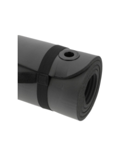 Tapis de sol fitness gym pilate noir - Sveltus