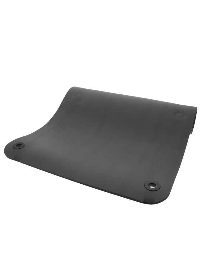 Tapis de sol fitness gym pilate noir - Sveltus