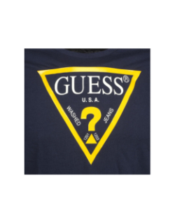 T-shirt manches longues deck bleu enfant - Guess