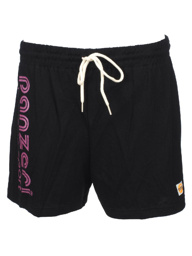 Short uni A noir/fuschia - Panzeri