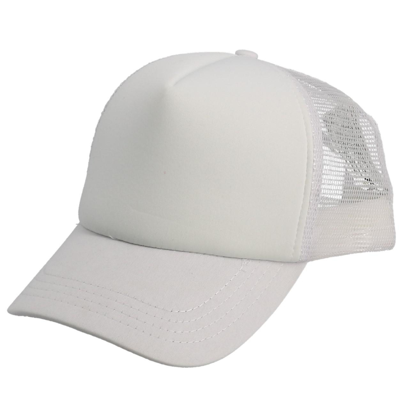 Casquette trucker uni blanc - K Up