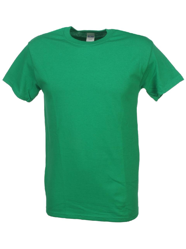 T-shirt basic uni heavy vert homme - Gildan