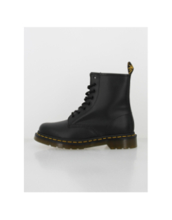 Boots smooth noir femme - Dr Martens