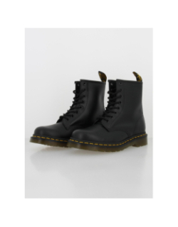 Boots smooth noir femme - Dr Martens