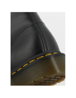 Boots smooth noir femme - Dr Martens