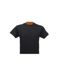 T-shirt basic uni heavy noir homme - Gildan