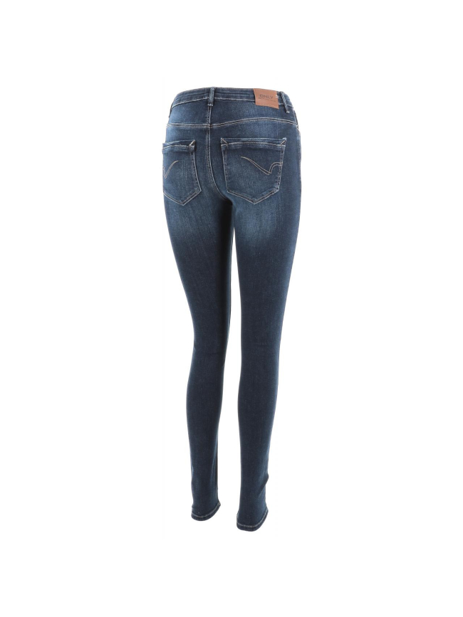 Jean skinny paola 30 bleu marine femme - Only