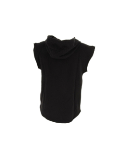 Sweat de boxe à capuche sans manche noir homme - Everlast