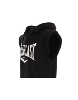 Sweat de boxe à capuche sans manche noir homme - Everlast