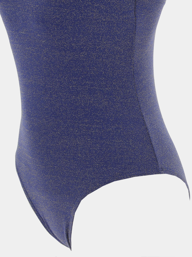 Maillot de bain 1 pièce bleu paillette femme - Culture Sud