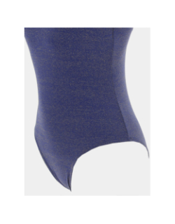 Maillot de bain 1 pièce bleu paillette femme - Culture Sud