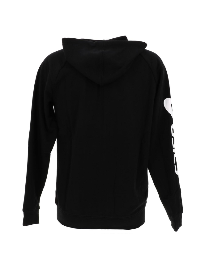 Sweat zippé à capuche noir homme - Asics