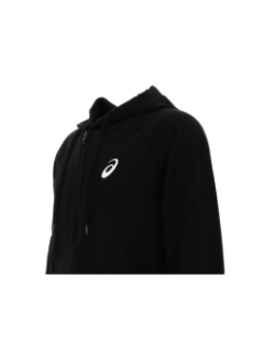 Sweat zippé à capuche noir homme - Asics