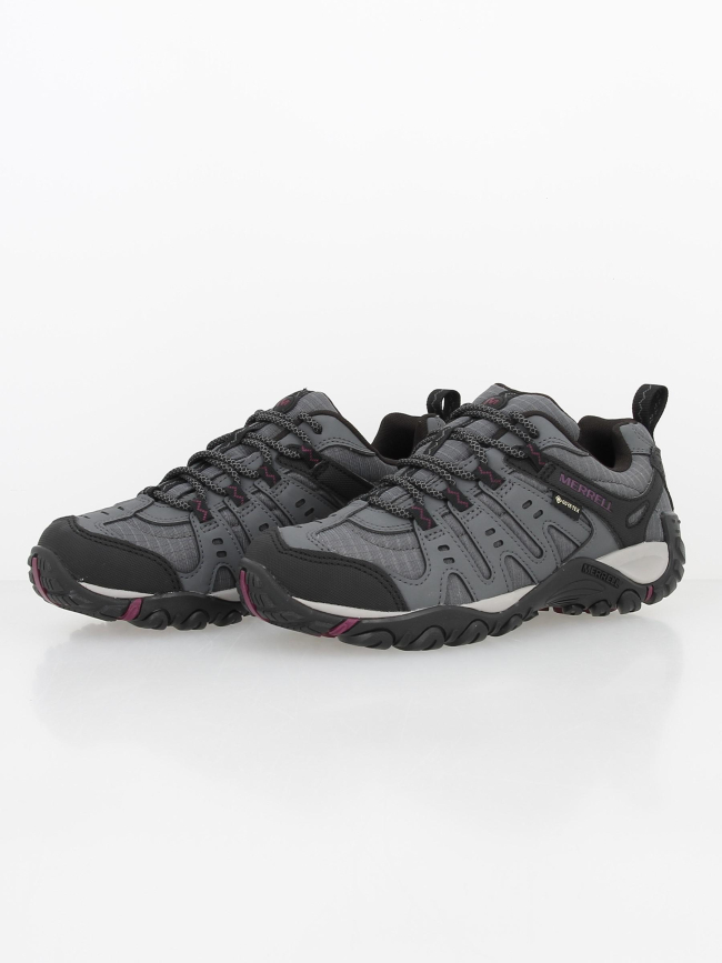 Chaussures de randonnée accentor gtx gris femme - Merrell