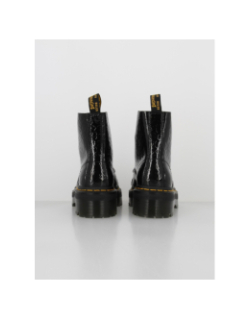 Boots plateforme sinclair noir femme - Dr Martens