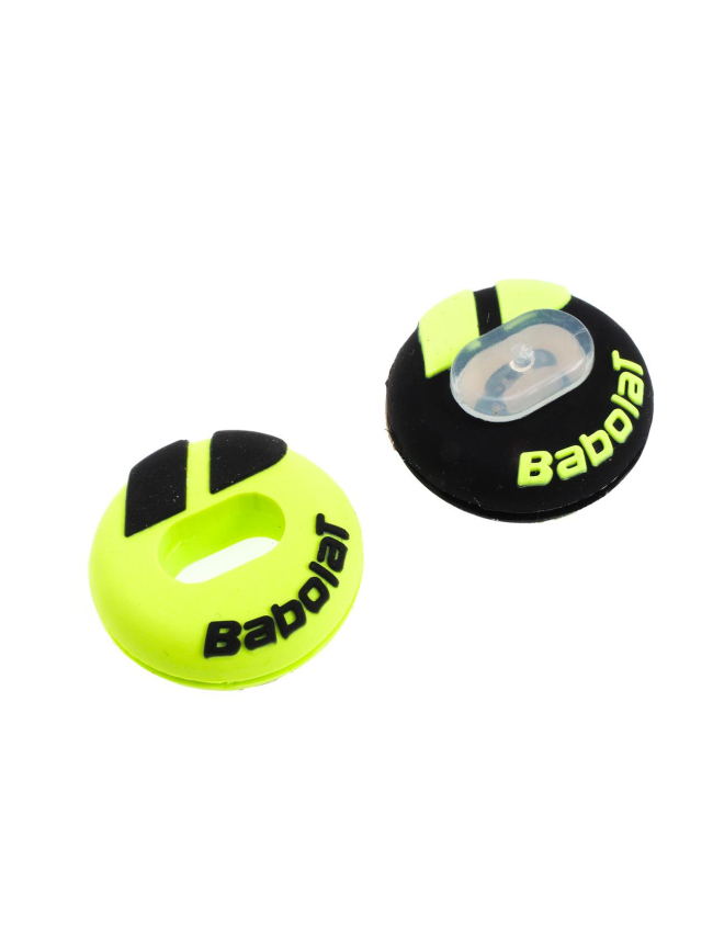 Pack 2 antivibrateurs custom damp noir jaune - Babolat
