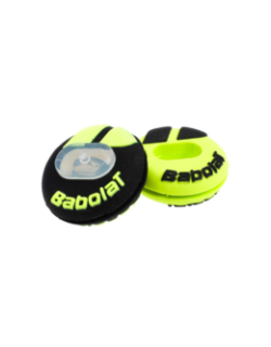 Pack 2 antivibrateurs custom damp noir jaune - Babolat