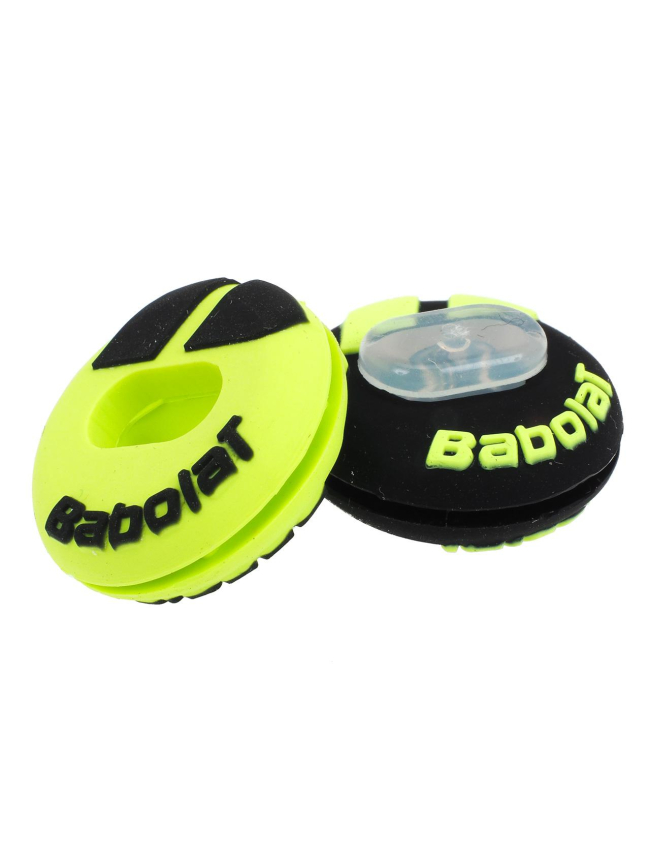 Pack 2 antivibrateurs custom damp noir jaune - Babolat