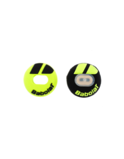 Pack 2 antivibrateurs custom damp noir jaune - Babolat