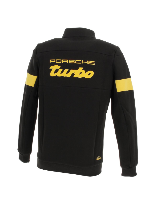 Sweat zippé porsche noir homme - Puma