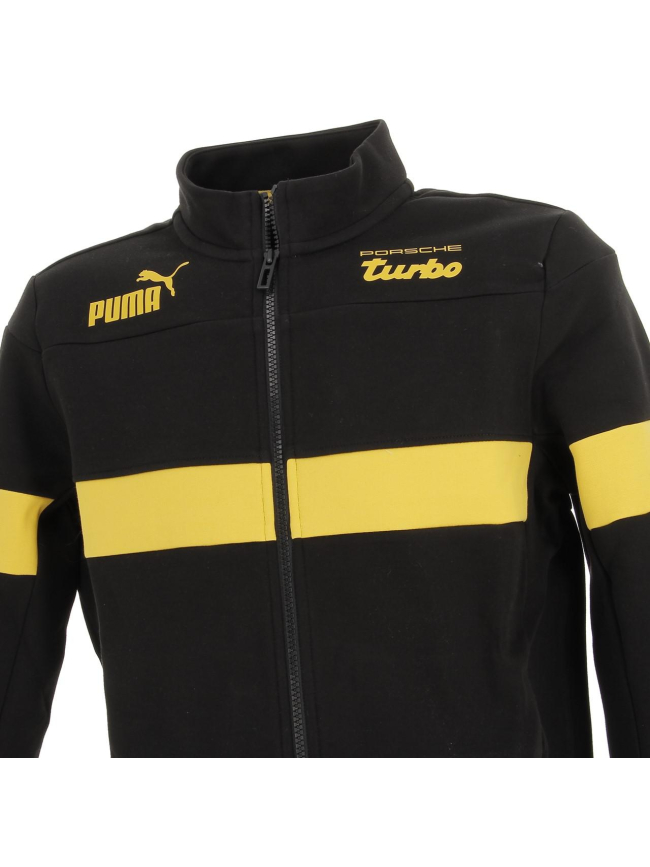 Sweat zippé porsche noir homme - Puma