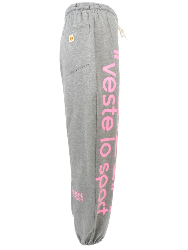 Jogging uni H gris/rose - Panzeri