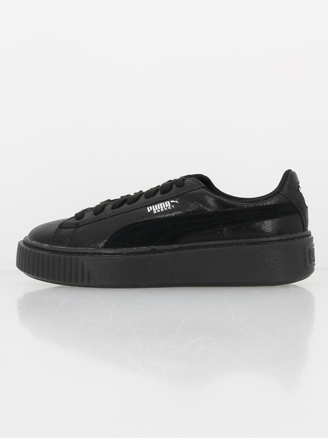 Baskets plateforme vikky noir femme - Puma