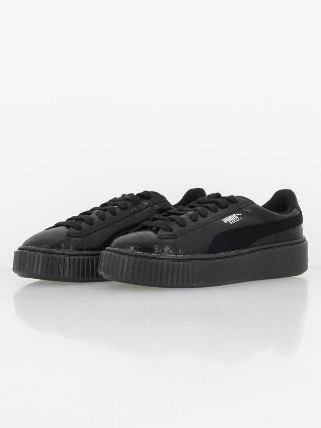Baskets plateforme vikky noir femme - Puma
