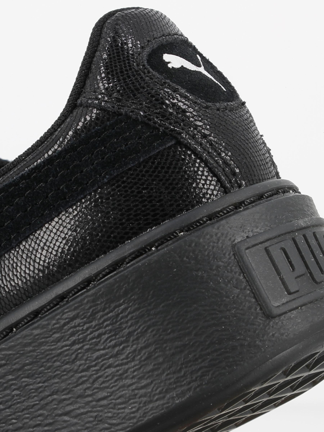 Baskets plateforme vikky noir femme - Puma