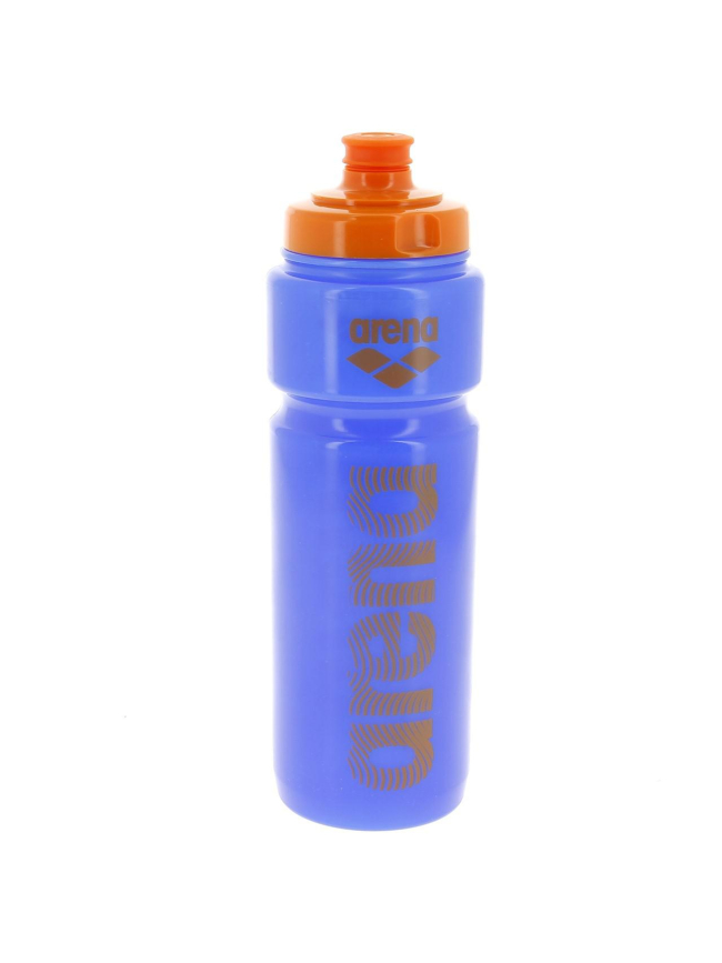 Gourde 750ml bouchon à visser bleu/orange - Arena