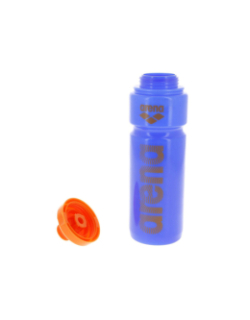 Gourde 750ml bouchon à visser bleu/orange - Arena