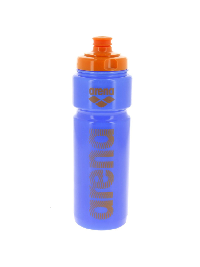 Gourde 750ml bouchon à visser bleu/orange - Arena