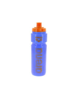 Gourde 750ml bouchon à visser bleu/orange - Arena