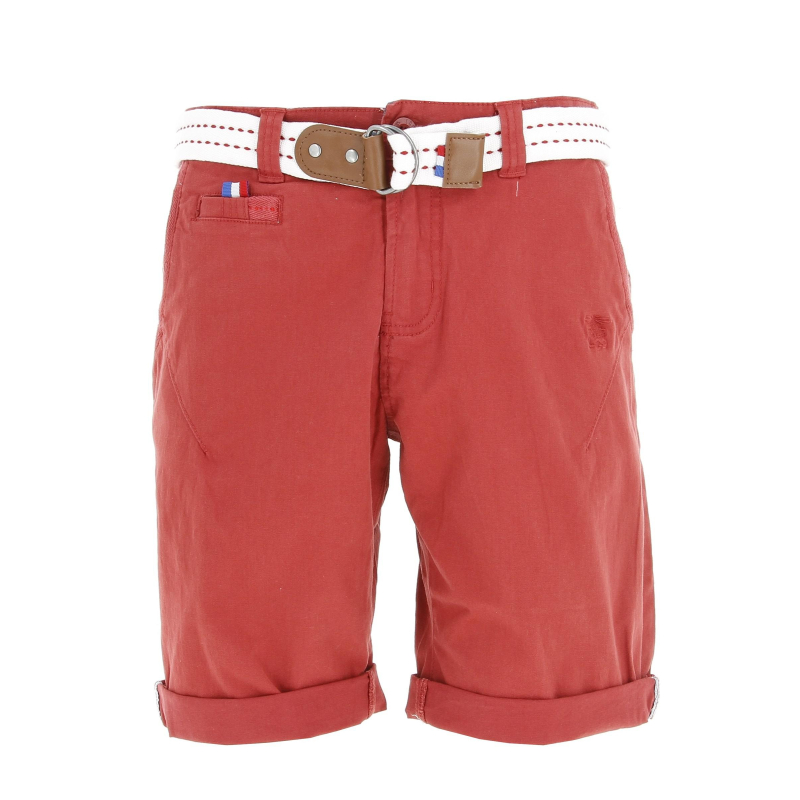Short gomino 1 rouge brique homme - Legender's