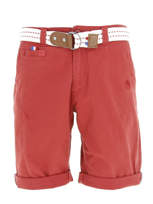 Short gomino 1 rouge brique homme - Legender's