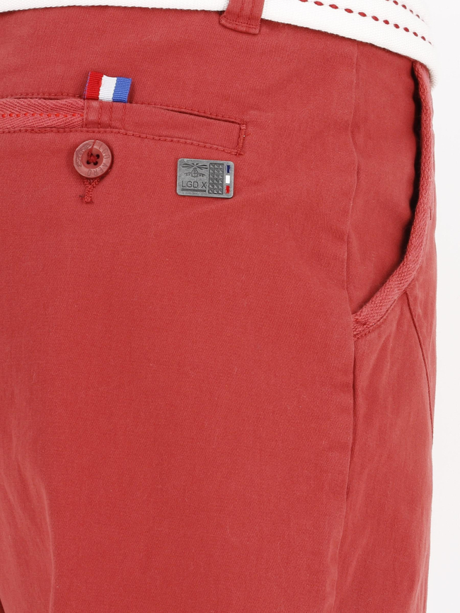 Short gomino 1 rouge brique homme - Legender's