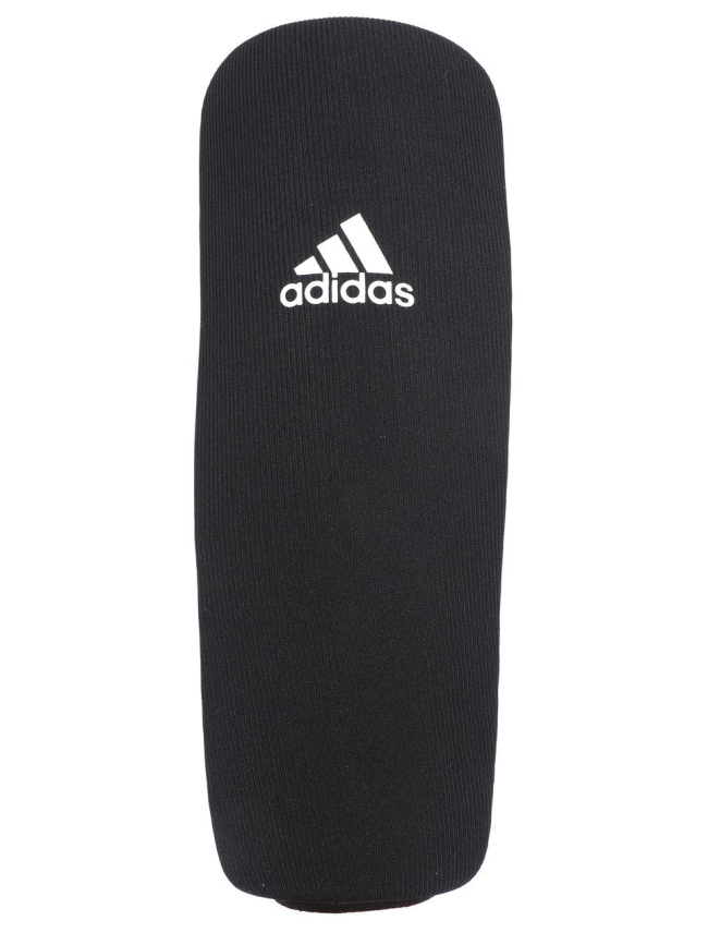 Protège-tibias sport de combat enfilable noir - Adidas