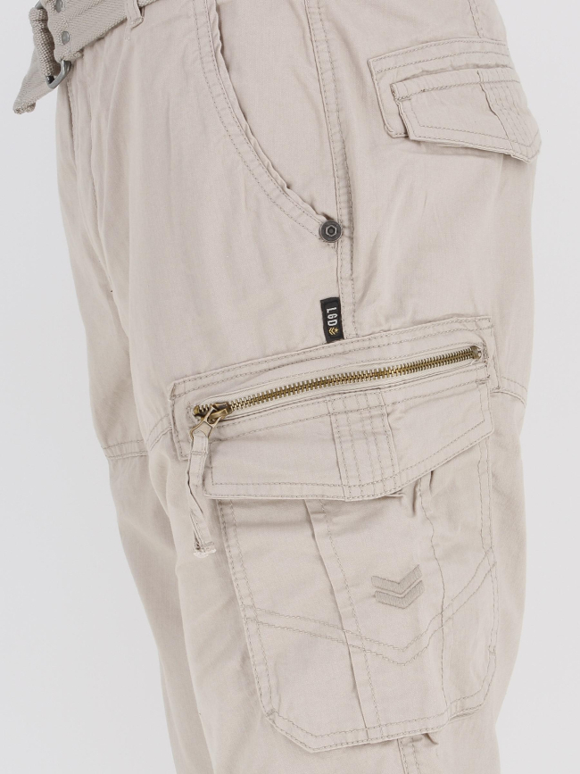 Pantacourt goodman beige homme - Legender's