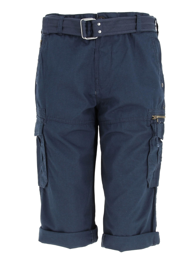 Pantacourt goodman bleu marine homme - Legender's